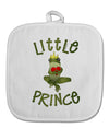 Little Prince Frog White Fabric Pot Holder Hot Pad-Pot Holder-TooLoud-White-Davson Sales