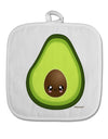 Cute Avocado Design White Fabric Pot Holder Hot Pad-Pot Holder-TooLoud-White-Davson Sales