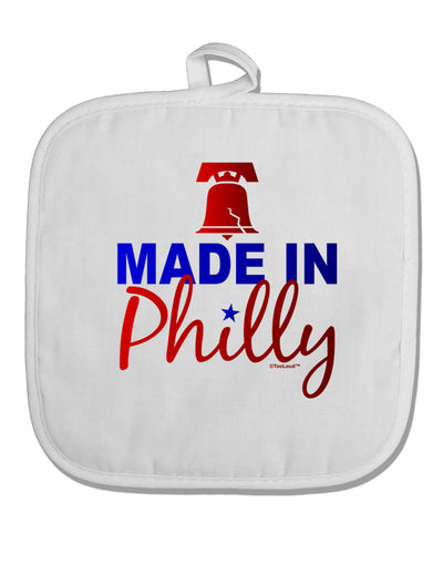 Made In Philly White Fabric Pot Holder Hot Pad-Pot Holder-TooLoud-White-Davson Sales