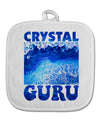 Crystal Guru White Fabric Pot Holder Hot Pad-Pot Holder-TooLoud-White-Davson Sales