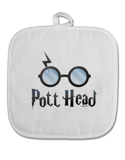 Pott Head Magic Glasses White Fabric Pot Holder Hot Pad-Pot Holder-TooLoud-White-Davson Sales