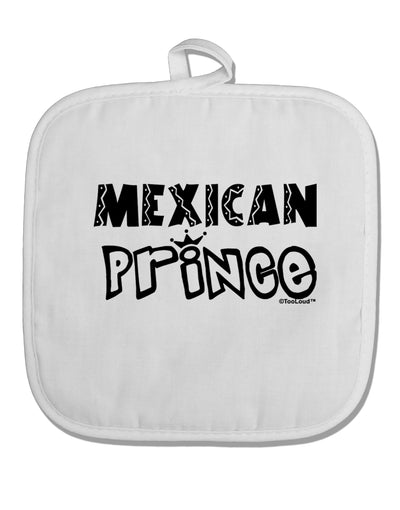 Mexican Prince - Cinco de Mayo White Fabric Pot Holder Hot Pad by TooLoud-Pot Holder-TooLoud-White-Davson Sales