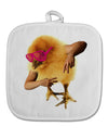 Bro Chick White Fabric Pot Holder Hot Pad-Pot Holder-TooLoud-Davson Sales