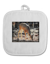 Little Buck White Fabric Pot Holder Hot Pad-Pot Holder-TooLoud-White-Davson Sales