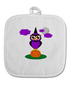 Owl Purple White Fabric Pot Holder Hot Pad-Pot Holder-TooLoud-White-Davson Sales