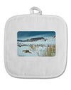 CO Snow Scene White Fabric Pot Holder Hot Pad-Pot Holder-TooLoud-White-Davson Sales