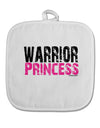 TooLoud Warrior Princess Pink White Fabric Pot Holder Hot Pad-Pot Holder-TooLoud-White-Davson Sales