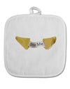 Bite Me - Fortune Cookie White Fabric Pot Holder Hot Pad-Pot Holder-TooLoud-White-Davson Sales