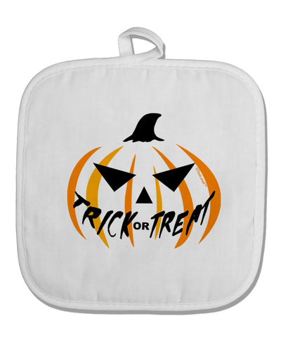 Trick or Treat Jack White Fabric Pot Holder Hot Pad-Pot Holder-TooLoud-White-Davson Sales