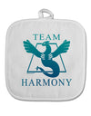 Team Harmony White Fabric Pot Holder Hot Pad-Pot Holder-TooLoud-White-Davson Sales