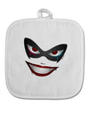 Lil Monster Mask White Fabric Pot Holder Hot Pad-Pot Holder-TooLoud-White-Davson Sales