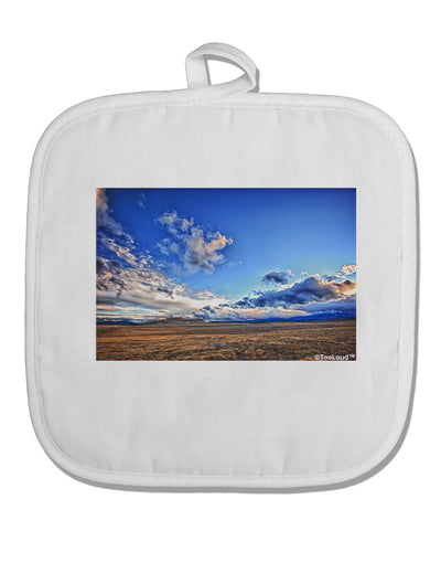 Garden of the Gods Colorado White Fabric Pot Holder Hot Pad-Pot Holder-TooLoud-White-Davson Sales