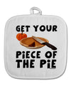 Get Your Piece White Fabric Pot Holder Hot Pad-Pot Holder-TooLoud-White-Davson Sales