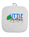 Little Brother White Fabric Pot Holder Hot Pad-Pot Holder-TooLoud-White-Davson Sales