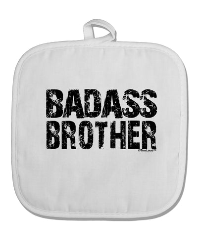 Badass Brother White Fabric Pot Holder Hot Pad-Pot Holder-TooLoud-White-Davson Sales