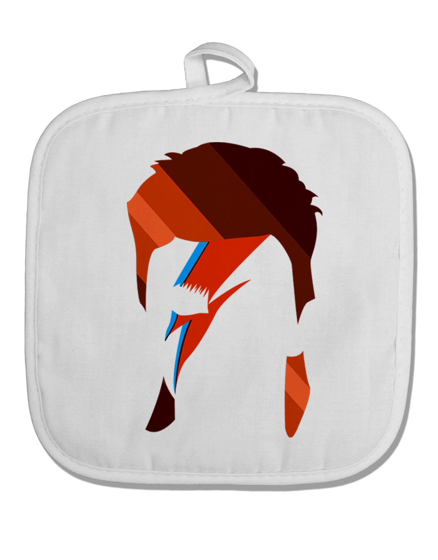 Star Man White Fabric Pot Holder Hot Pad by TooLoud-Pot Holder-TooLoud-White-Davson Sales