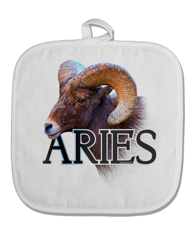 Majestic Aries Picture White Fabric Pot Holder Hot Pad-Pot Holder-TooLoud-White-Davson Sales