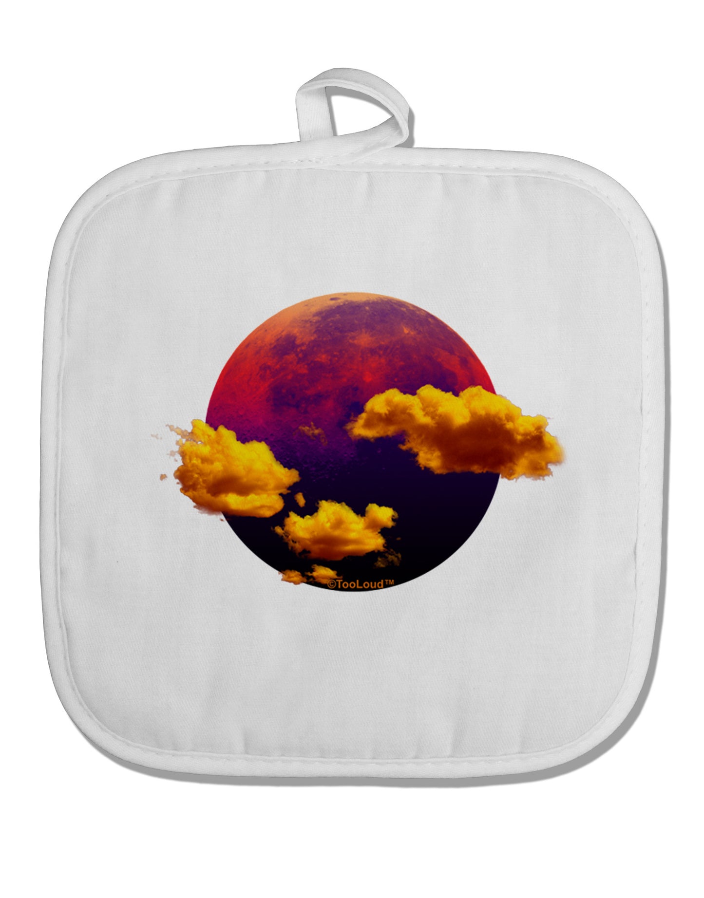 Moon Dream Venus White Fabric Pot Holder Hot Pad-Pot Holder-TooLoud-White-Davson Sales