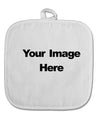 Custom Personalized Image and Text Fabric Pot Holder Hot Pad-Pot Holder-TooLoud-White-Davson Sales