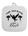 Camp Half Blood Cabin 1 Zeus White Fabric Pot Holder Hot Pad by TooLoud-Pot Holder-TooLoud-White-Davson Sales