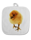 Fluffy Chick White Fabric Pot Holder Hot Pad-Pot Holder-TooLoud-White-Davson Sales