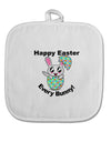 Happy Easter Every Bunny White Fabric Pot Holder Hot Pad by TooLoud-Pot Holder-TooLoud-White-Davson Sales
