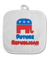 Future Republican White Fabric Pot Holder Hot Pad-Pot Holder-TooLoud-White-Davson Sales