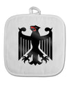 Bundeswehr Logo White Fabric Pot Holder Hot Pad-Pot Holder-TooLoud-White-Davson Sales