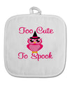 Owl Too Cute Pink White Fabric Pot Holder Hot Pad-Pot Holder-TooLoud-White-Davson Sales