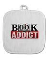 Book Addict White Fabric Pot Holder Hot Pad-Pot Holder-TooLoud-White-Davson Sales