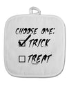 Choose One - Trick White Fabric Pot Holder Hot Pad-Pot Holder-TooLoud-White-Davson Sales