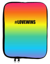 Rainbow Print - Hashtag Love Wins 9 x 11.5 Tablet Sleeve All Over Print by TooLoud-TooLoud-White-Black-Davson Sales