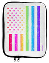 American Pride - Rainbow Flag 9 x 11.5 Tablet Sleeve by TooLoud-TooLoud-White-Black-Davson Sales
