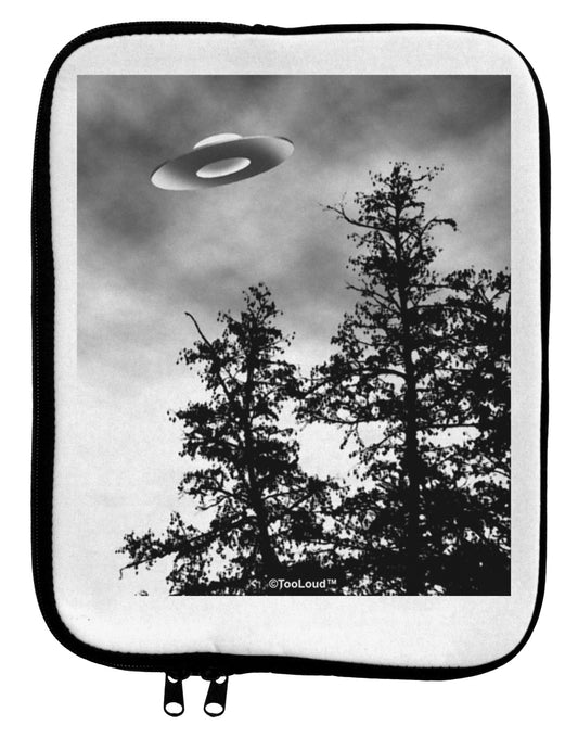UFO Sighting - Extraterrestrial 9 x 11.5 Tablet Sleeve by TooLoud-TooLoud-White-Black-Davson Sales