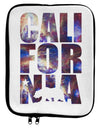 California Republic Design - Space Nebula Print 9 x 11.5 Tablet Sleeve by TooLoud-TooLoud-White-Black-Davson Sales