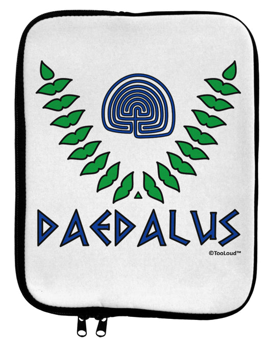 Labyrinth - Daedalus - Greek Mythology Color 9 x 11.5 Tablet Sleeve by TooLoud-TooLoud-White-Black-Davson Sales