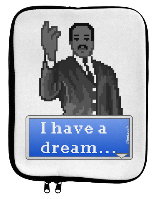 I have a Dream Pixel Art 9 x 11.5 Tablet Sleeve by TooLoud-TooLoud-White-Black-Davson Sales