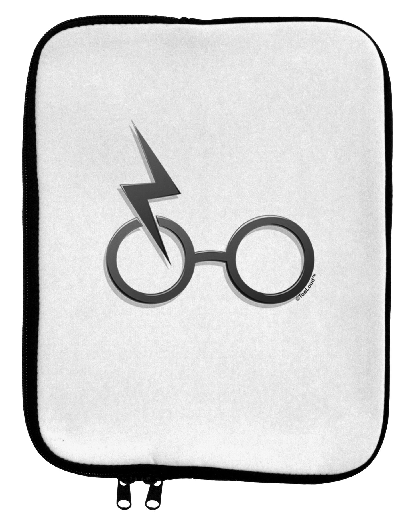 Magic Glasses 9 x 11.5 Tablet Sleeve by TooLoud-TooLoud-White-Black-Davson Sales