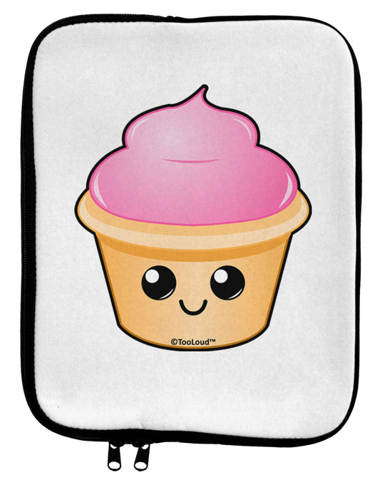 Cute Cupcake Design #2 9 x 11.5 Tablet Sleeve by TooLoud-TooLoud-White-Black-Davson Sales