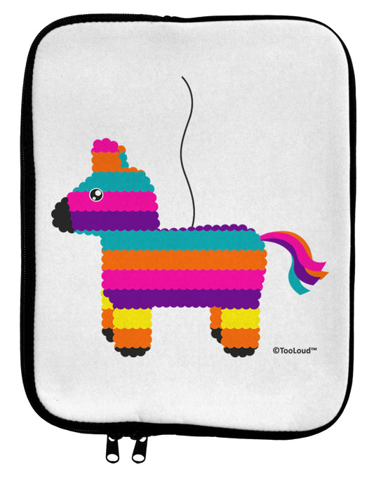 Colorful Hanging Pinata Design 9 x 11.5 Tablet Sleeve by TooLoud-TooLoud-White-Black-Davson Sales