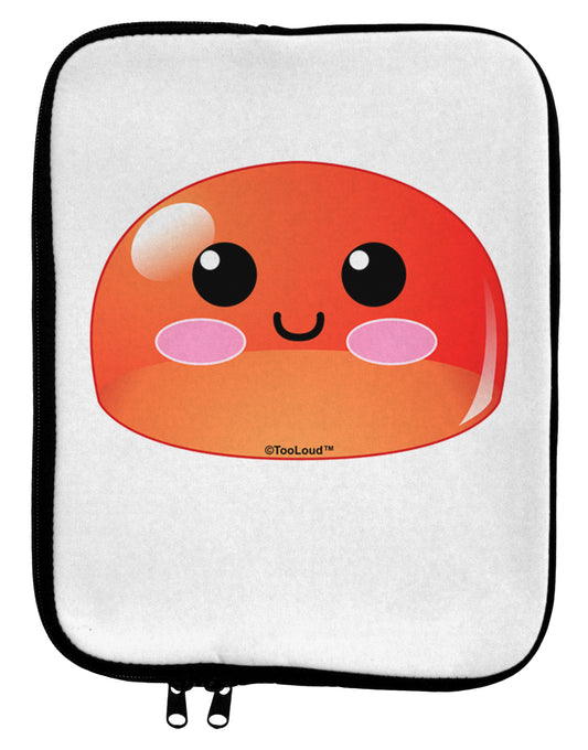 Cute RPG Slime - Red 9 x 11.5 Tablet Sleeve by TooLoud-TooLoud-White-Black-Davson Sales