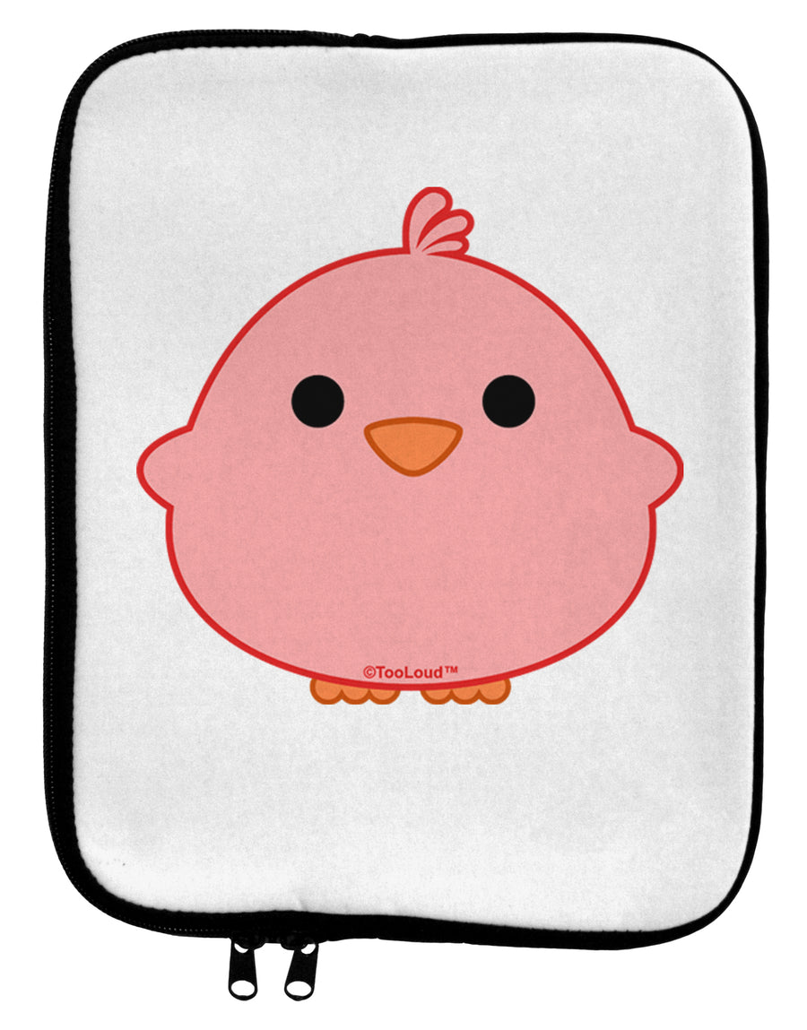 Cute Little Chick - Red 9 x 11.5 Tablet Sleeve by TooLoud-TooLoud-White-Black-Davson Sales