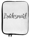 Bridesmaid Design - Diamonds 9 x 11.5 Tablet Sleeve by TooLoud-TooLoud-White-Black-Davson Sales