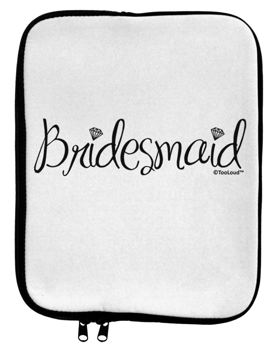 Bridesmaid Design - Diamonds 9 x 11.5 Tablet Sleeve by TooLoud-TooLoud-White-Black-Davson Sales