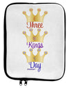 Three Kings Day - C M B Crowns 9 x 11.5 Tablet Sleeve by TooLoud-TooLoud-White-Black-Davson Sales