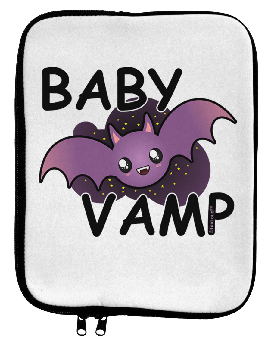 Baby Vamp 9 x 11.5 Tablet Sleeve by TooLoud-TooLoud-White-Black-Davson Sales