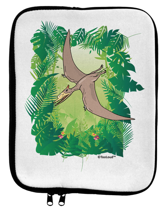 Pterosaurs - Without Name 9 x 11.5 Tablet Sleeve by TooLoud-TooLoud-White-Black-Davson Sales