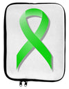 Lyme Disease Awareness Ribbon - Lime Green 9 x 11.5 Tablet Sleeve by TooLoud-TooLoud-White-Black-Davson Sales