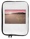 Victor Mines Pink Sunrise 9 x 11.5 Tablet Sleeve-TooLoud-White-Black-Davson Sales