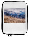 Pikes Peak CO Mountains 9 x 11.5 Tablet Sleeve by TooLoud-TooLoud-White-Black-Davson Sales